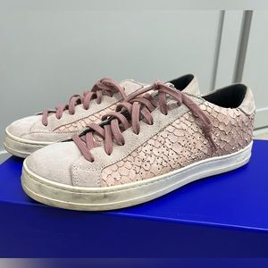 Size 38 P448 Pink Sneakers